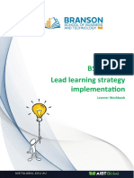 BSBLED802 Learners Workbook