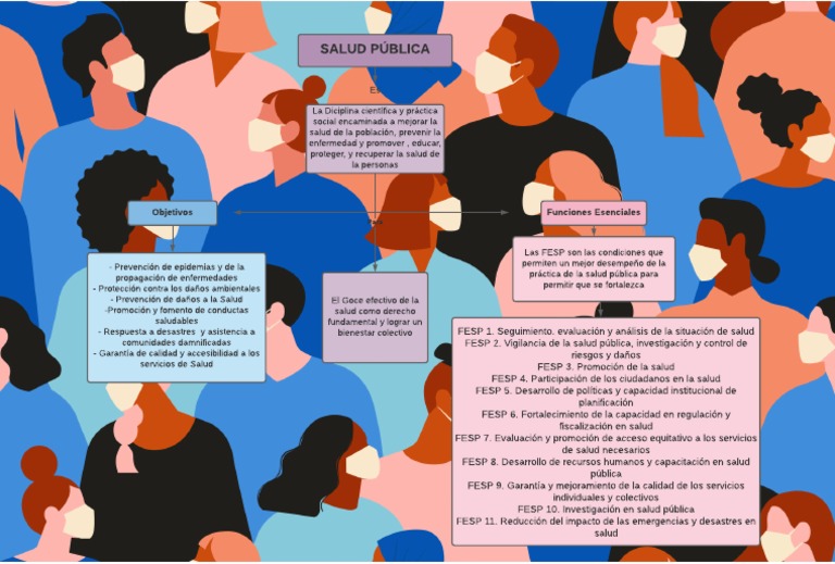Salud Publica Mapa Conceptual | PDF | Promoción de la salud | Salud pública