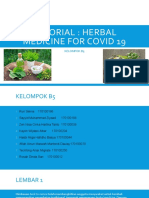 Tutorial Herbal Medicine For Covid 19 - B5