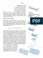 Torsion Introduction: in This Chapter Structural Members and