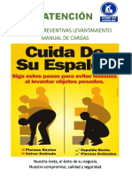 Medidas preventivas para levantamiento manual de cargas