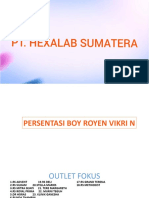 Persenrasi Boy Royen Vikri Nababan