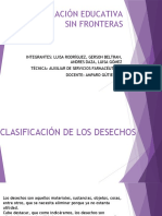 CLASIFICACIÓN DE LOS DESECHOS (1)