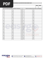 Easygo English Callan Method Exam Answer Sheet