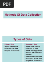 Download Methods Of Data Collection by surekhapawar SN50700292 doc pdf