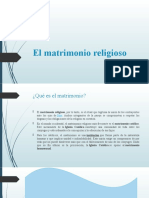 El Matrimonio Religioso