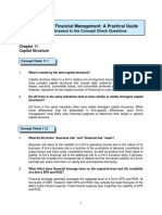 Understanding Financial Management: A Practical Guide: Guideline Answers To The Concept Check Questions