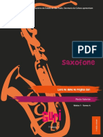 Projeto Guri Aluno Saxofone 2013