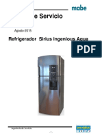 390693178 Mabe Refrigerador Manual de Servicio Sirius AQUA