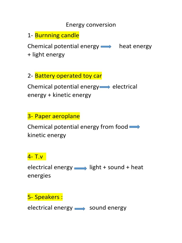 Energy Conversion | PDF