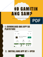 Paano Gamitin Ang Sam