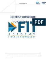 Exercise Workbook For Student 15: SAP B1 On Cloud - AIS