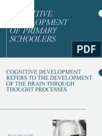 Cognitive Development in Primary Schoolers