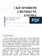 CKD Sindrom Uremikum, Anemia