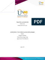 Formato 4 - Diseño de Proyecto Lúdico Pedagógico