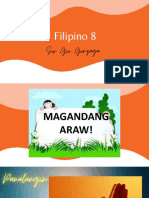 Filipino 8 Aralin 4 m1