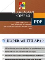 Kelembagaan Koperasi