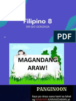 Filipino 8 Aralin 4 m2