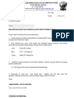 Surat Jemputan Bantuan RM100