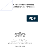 Pengaruh Polusi Udara Terhadap Kesehatan Masyarakat Perkotaan