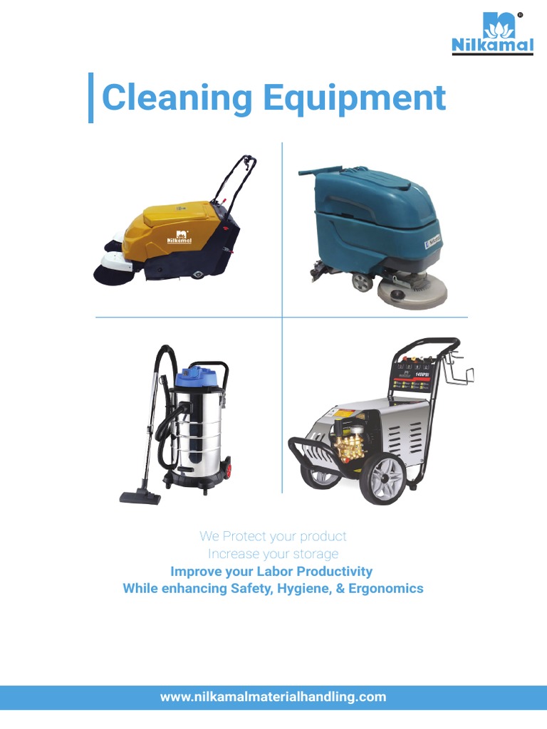 Cleaning Equipment PDF Pump Electric Motor