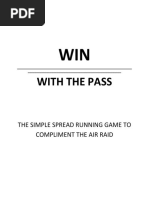 Win With The Pass The Spread Running Game