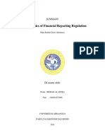Summary The Economics of Financial Reporting Regulation (Chapter 4)