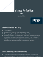 Consultancy Reflection