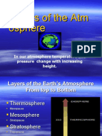 Layers of the Earth's Atmosphere and How Temperature Changes With Altitude