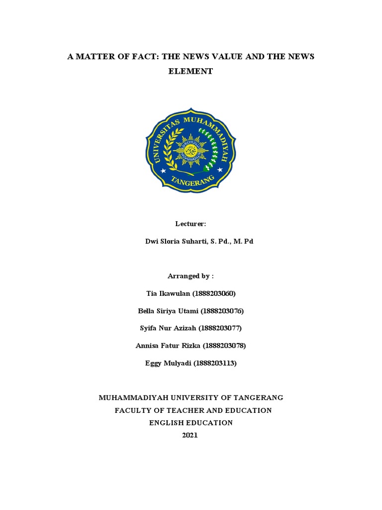 Understanding News Values and Elements | PDF | News | News Media