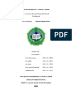 Sejarah Penulisan Bahasa Arab Di Susun