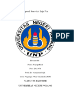 Proposal Konveksi Baju Pria - PKWU Prayoga Rizal 20233071