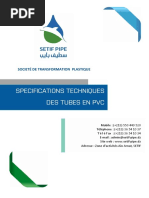 Specifications Techniques PVC 2