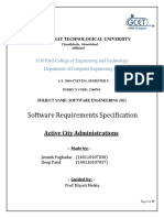 Software Requirement Specification - City - Administration