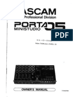 Tascam 464 Portastudio Owner's Manual | PDF | Electrical Engineering