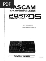 Tascam 464 Portastudio Owner's Manual | PDF | Electrical Engineering