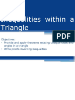 Inequalities Within A Triangle