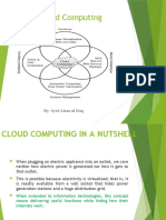 Cloud Computing: By: Syed Aizaz Ul Haq