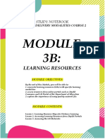 Learning Resources: Study Notebook