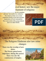 The Mediaval History Saw The Major Development of Religions