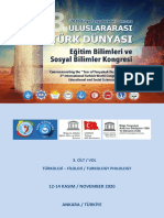 3 Cilt Vol Turkoloji Filoloji Turkology