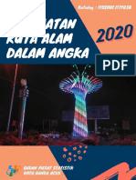Kecamatan Kuta Alam Dalam Angka 2020