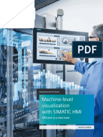 Machine-Level Visualization With Simatic Hmi: Efficient To A New Level