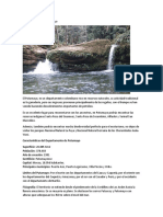 Departamento del Putumayo: recursos naturales y biodiversidad