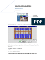 Using The Virtual Abacus: Click Here