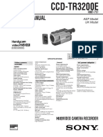 Service Manual: Video Camera Recorder