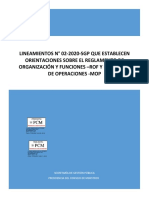 Lineamientos 02-2020-SGP ROF-MOP - RSGP N° 005-2020