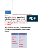Relationships in The Novel - Obs Lesson