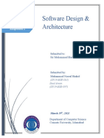 Software Design & Architecture: Assignment 1