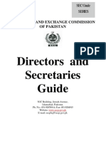 Directors Secretaries Guide